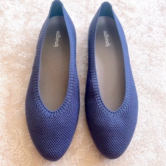 Brand New Allbirds Tree Breezer Ballet Flats Almond Toe Slip On Breathable Shoes - Picture 16 of 16